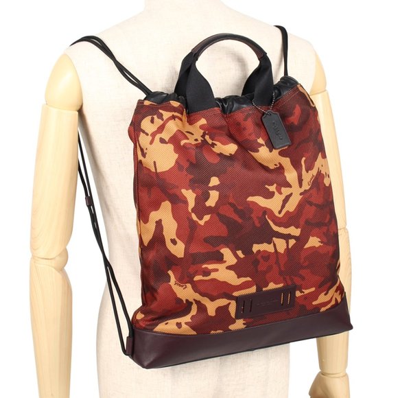 Coach Other - NWT Coach Terrain Drawstring Backpack W/Camo Print
